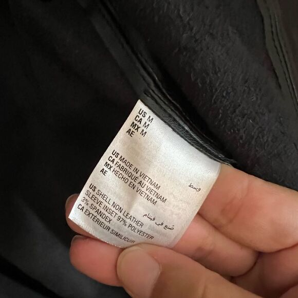 Bar III black open cardigan - Picture 7 of 8